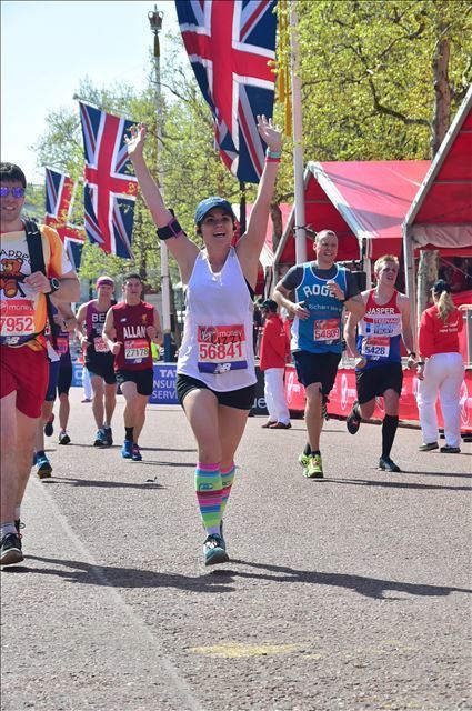 london marathon runner