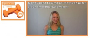 Green smoothies and weight loss